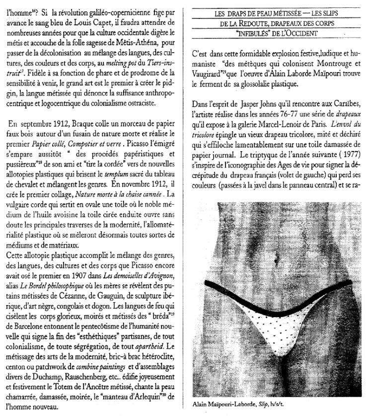 "Mtisse et mtissage" page 3